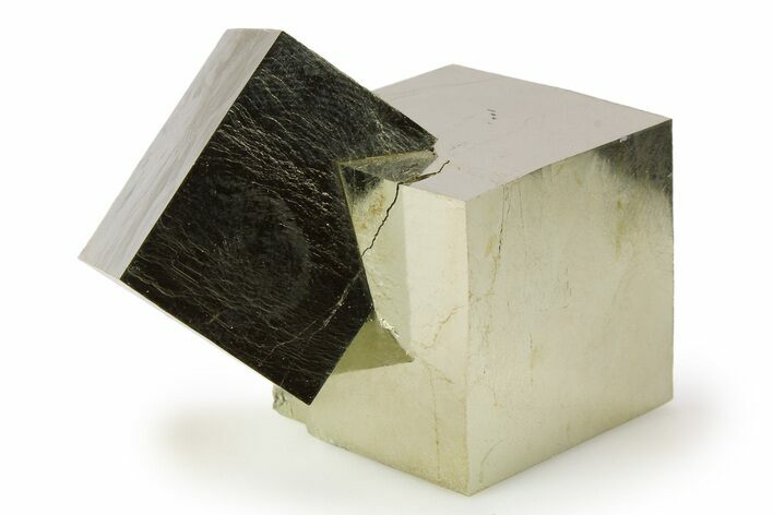 Natural Pyrite Cube Cluster - Spain #253807